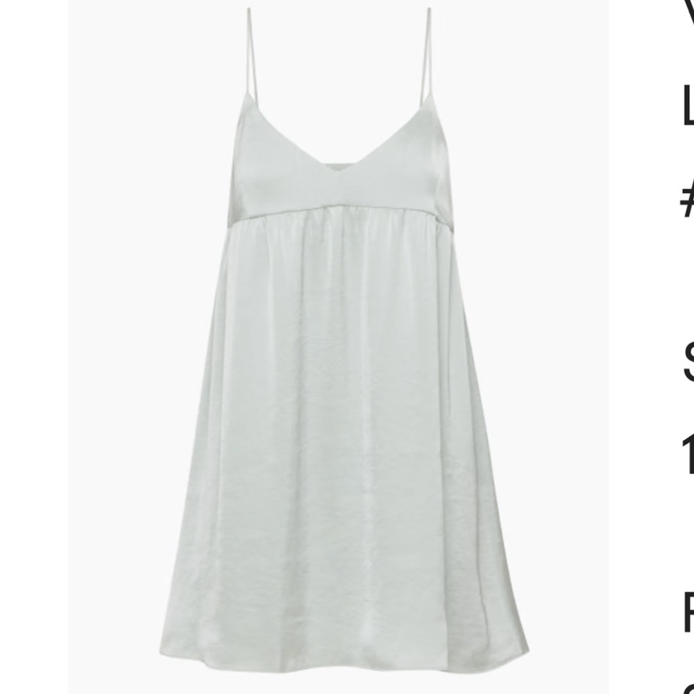 Wilfred Lover Satin Mini Dress